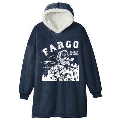 Fargo Paul Bunyan North Dakota Hooded Wearable Blanket