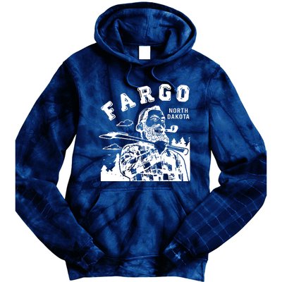 Fargo Paul Bunyan North Dakota Tie Dye Hoodie