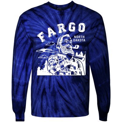 Fargo Paul Bunyan North Dakota Tie-Dye Long Sleeve Shirt