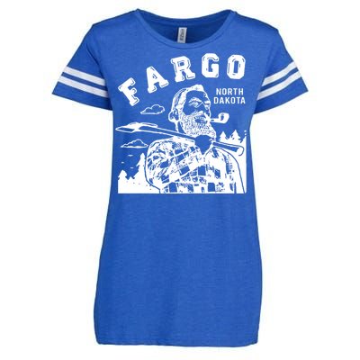 Fargo Paul Bunyan North Dakota Enza Ladies Jersey Football T-Shirt