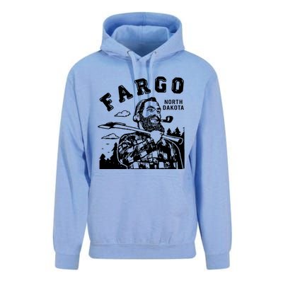 Fargo Paul Bunyan North Dakota Unisex Surf Hoodie