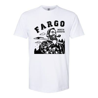 Fargo Paul Bunyan North Dakota Softstyle CVC T-Shirt