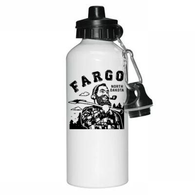 Fargo Paul Bunyan North Dakota Aluminum Water Bottle