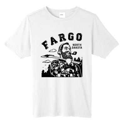 Fargo Paul Bunyan North Dakota Tall Fusion ChromaSoft Performance T-Shirt