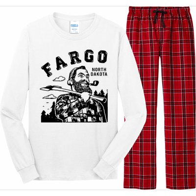 Fargo Paul Bunyan North Dakota Long Sleeve Pajama Set