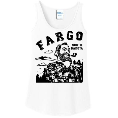 Fargo Paul Bunyan North Dakota Ladies Essential Tank