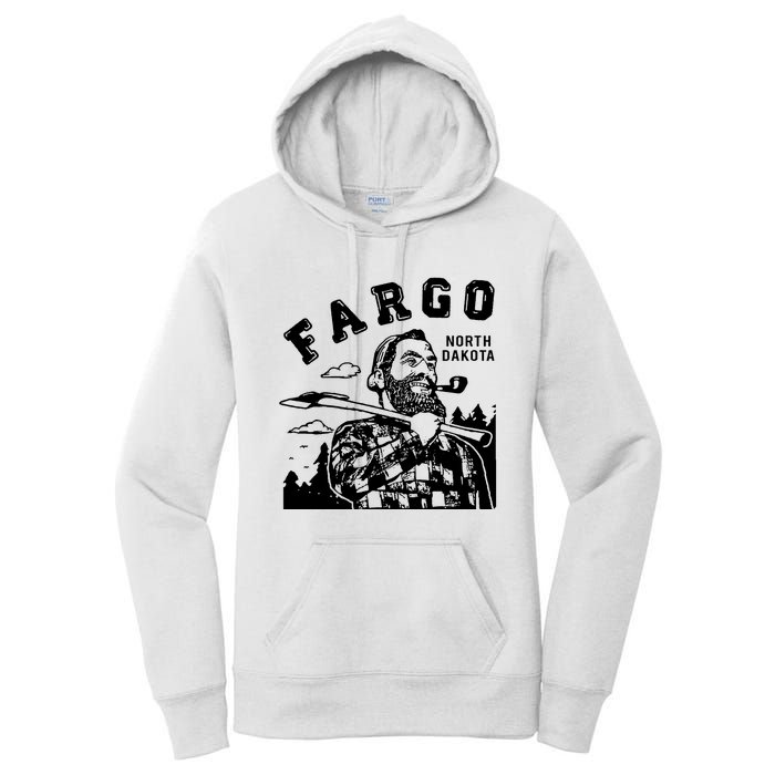 Fargo Paul Bunyan North Dakota Women's Pullover Hoodie