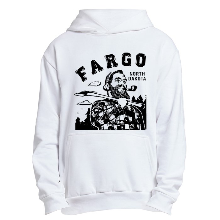 Fargo Paul Bunyan North Dakota Urban Pullover Hoodie