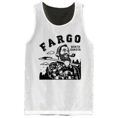 Fargo Paul Bunyan North Dakota Mesh Reversible Basketball Jersey Tank