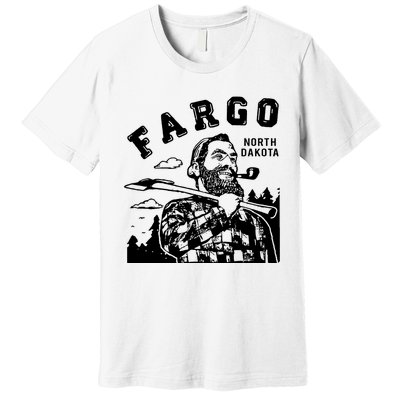 Fargo Paul Bunyan North Dakota Premium T-Shirt