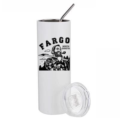 Fargo Paul Bunyan North Dakota Stainless Steel Tumbler