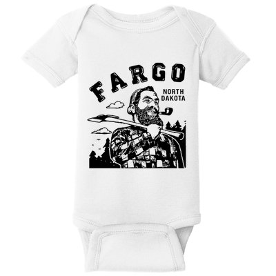 Fargo Paul Bunyan North Dakota Baby Bodysuit