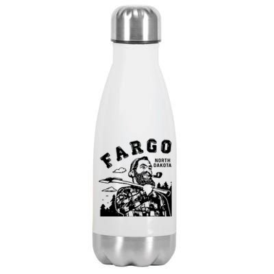 Fargo Paul Bunyan North Dakota Stainless Steel Insulated Water Bottle