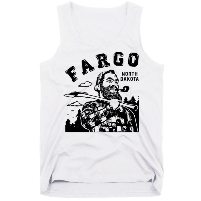 Fargo Paul Bunyan North Dakota Tank Top