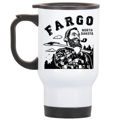 Fargo Paul Bunyan North Dakota Stainless Steel Travel Mug