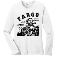 Fargo Paul Bunyan North Dakota Ladies Long Sleeve Shirt