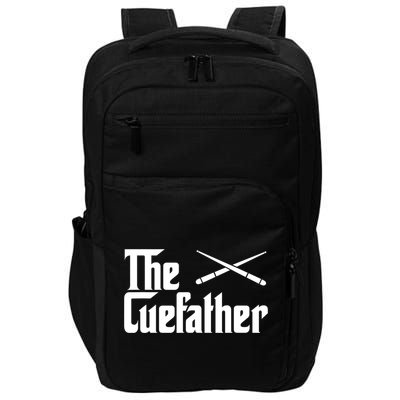 Funny Pool Billiards Player The Cue Father Gift Impact Tech Backpack