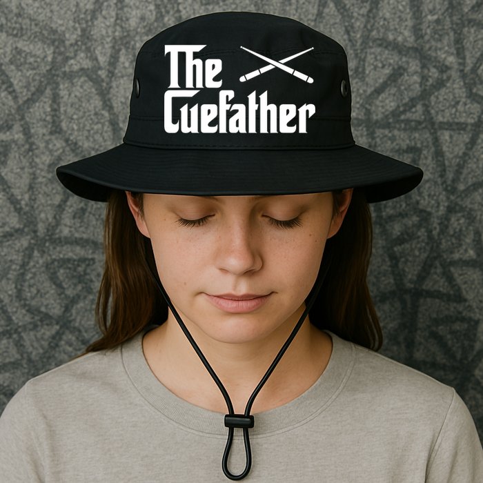 Funny Pool Billiards Player The Cue Father Gift Bucket Hat