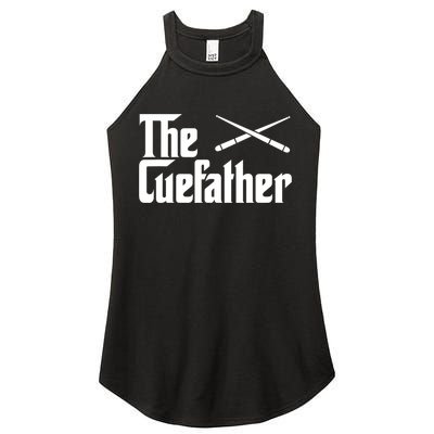 Funny Pool Billiards Player The Cue Father Gift Women's Perfect Tri Rocker Tank