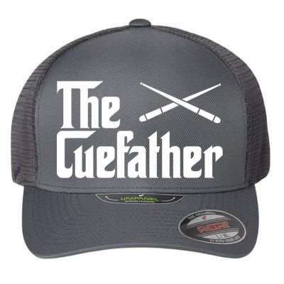 Funny Pool Billiards Player The Cue Father Gift Flexfit Unipanel Trucker Cap