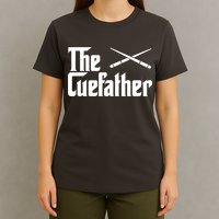 Funny Pool Billiards Player The Cue Father Gift T-Shirt