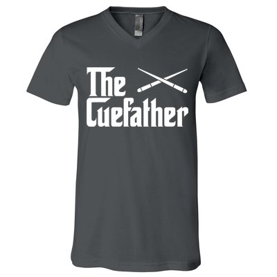 Funny Pool Billiards Player The Cue Father Gift V-Neck T-Shirt