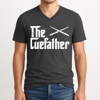 Funny Pool Billiards Player The Cue Father Gift V-Neck T-Shirt