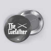 Funny Pool Billiards Player The Cue Father Gift Button