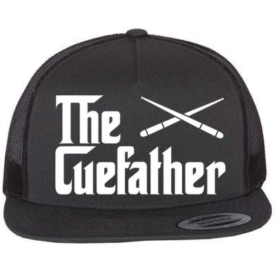 Funny Pool Billiards Player The Cue Father Gift Flatbill Hat