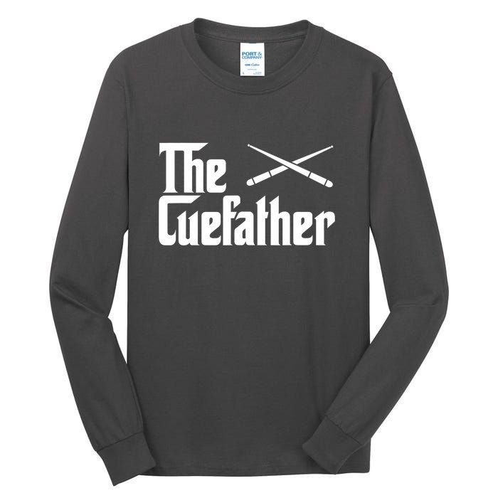 Funny Pool Billiards Player The Cue Father Gift Tall Long Sleeve T-Shirt