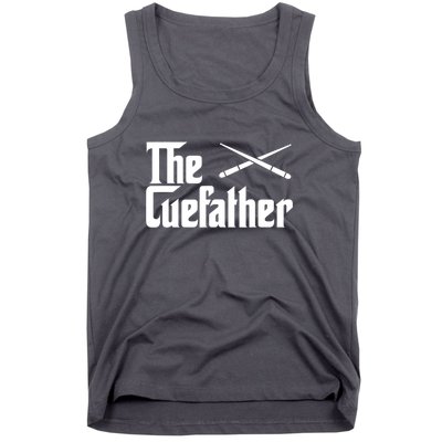 Funny Pool Billiards Player The Cue Father Gift Tank Top