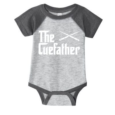 Funny Pool Billiards Player The Cue Father Gift Infant Baby Jersey Bodysuit