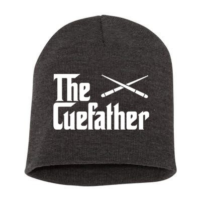 Funny Pool Billiards Player The Cue Father Gift Short Acrylic Beanie