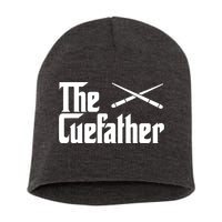 Funny Pool Billiards Player The Cue Father Gift Short Acrylic Beanie