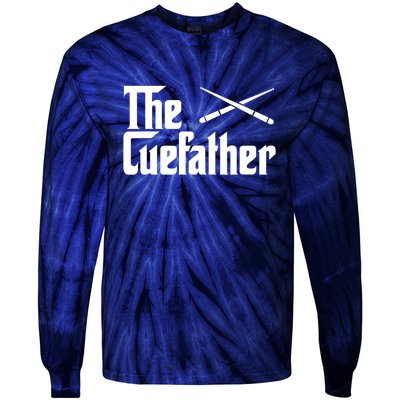 Funny Pool Billiards Player The Cue Father Gift Tie-Dye Long Sleeve Shirt