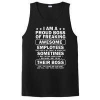 Funny Proud Boss Employee Appreciation Office Funny Boss PosiCharge Competitor Tank