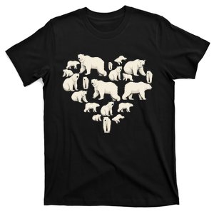 Funny Polar Bear Art For Arctic Polar Bear Lover T-Shirt