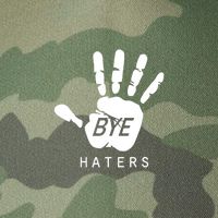 Funny Pictures Bye Haters With Hands Legacy Tie Dye Trucker Hat