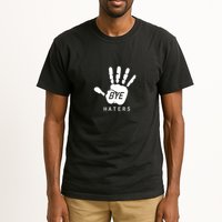Funny Pictures Bye Haters With Hands Tall T-Shirt