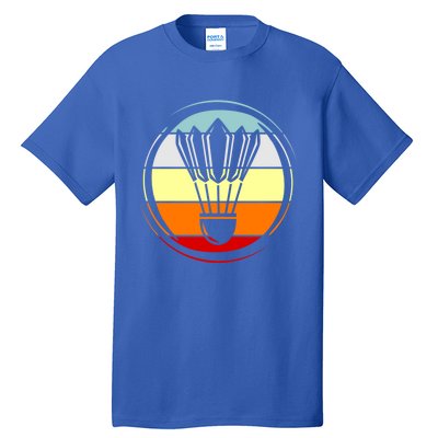 Funny Pickleball Badminton Shuttlecock Gift Tall T-Shirt