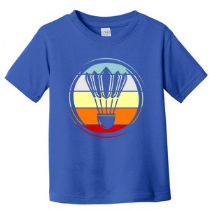 Funny Pickleball Badminton Shuttlecock Gift Toddler T-Shirt