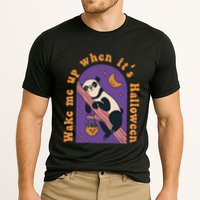 Funny Panda Bear Sleeping Wake Me Up When Its Halloween Meaningful Gift Performance Shirt