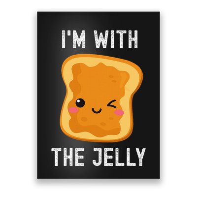 Funny Peanut Butter & Jelly Matching His & Hers Couples Poster
