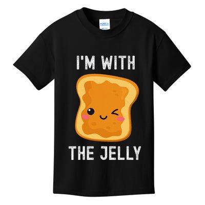 Funny Peanut Butter & Jelly Matching His & Hers Couples Kids T-Shirt