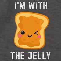 Funny Peanut Butter & Jelly Matching His & Hers Couples Vector Backpack
