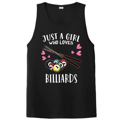 Funny Pool Billiard Lover Just A Who Loves Billiards Gift PosiCharge Competitor Tank