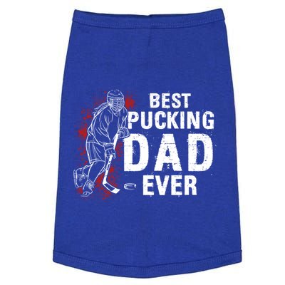 Funny Pun Best Pucking Dad Meaningful Gift Doggie Tank