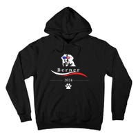 Funny Political Bernese Mountain Dog Feel The Berner Tall Hoodie