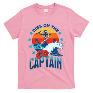 Funny Pontoon Boat Captain Dibs On The Captain T-Shirt