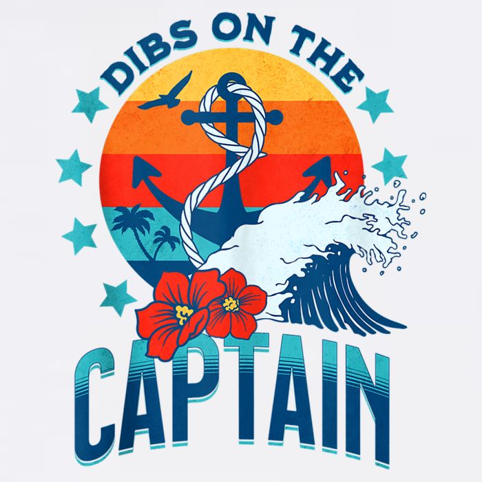 Funny Pontoon Boat Captain Dibs On The Captain Cool Comfort Performance Bucket Hat